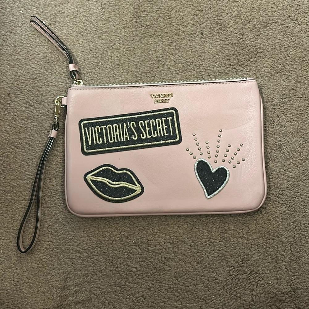 Pink Victoria’s Secret wristlet